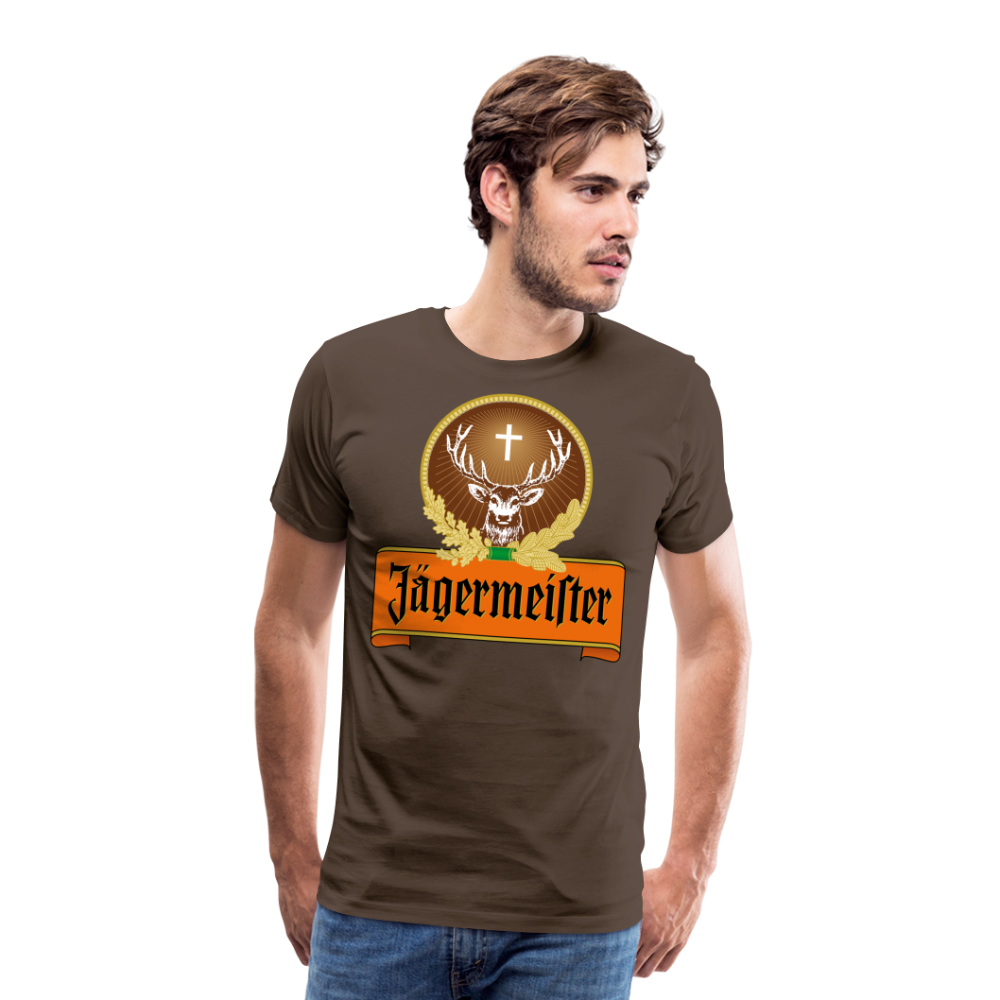 Herren Fashion T-Shirt Rundhals,100 % Baumwolle Sommer Streetwear Tank Top Shirt - Edelbraun