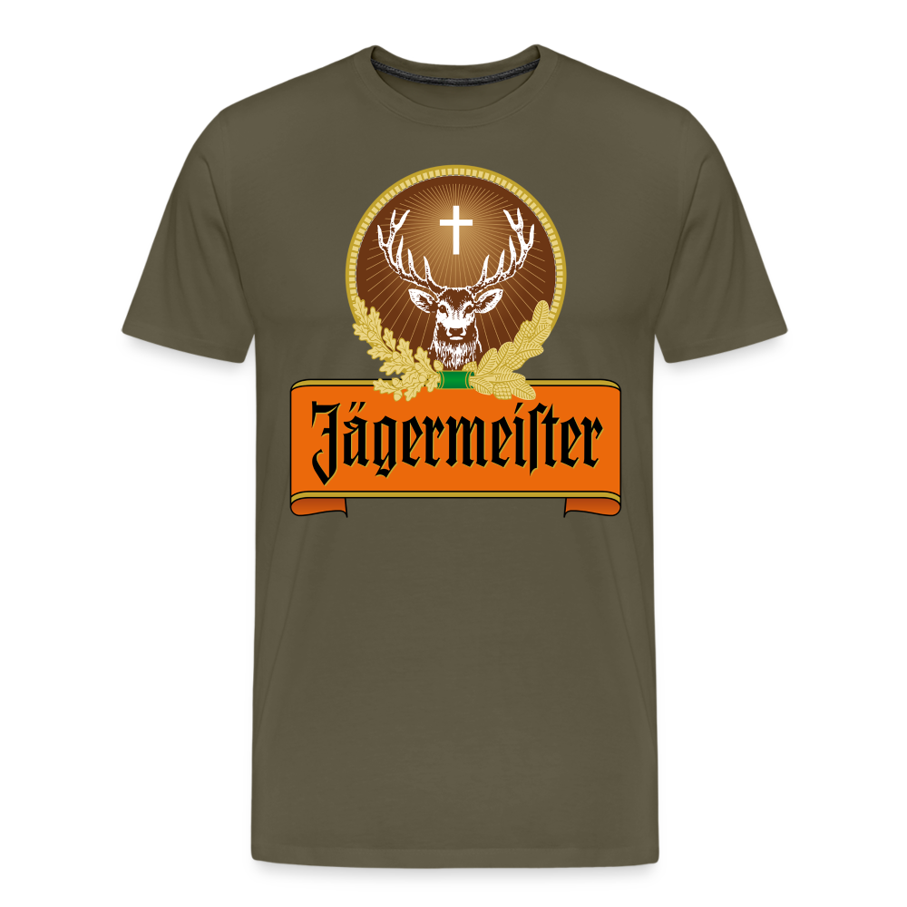 Herren Fashion T-Shirt Rundhals,100 % Baumwolle Sommer Streetwear Tank Top Shirt - Khaki