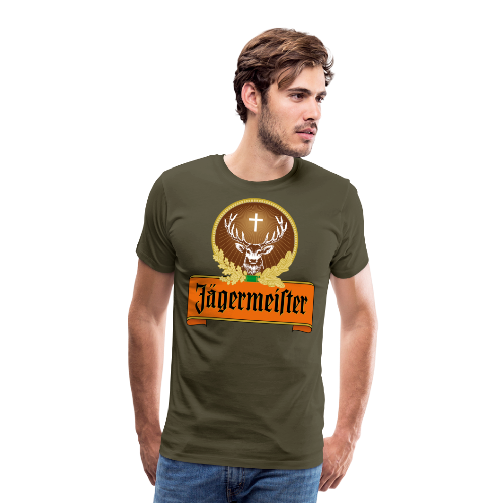 Herren Fashion T-Shirt Rundhals,100 % Baumwolle Sommer Streetwear Tank Top Shirt - Khaki
