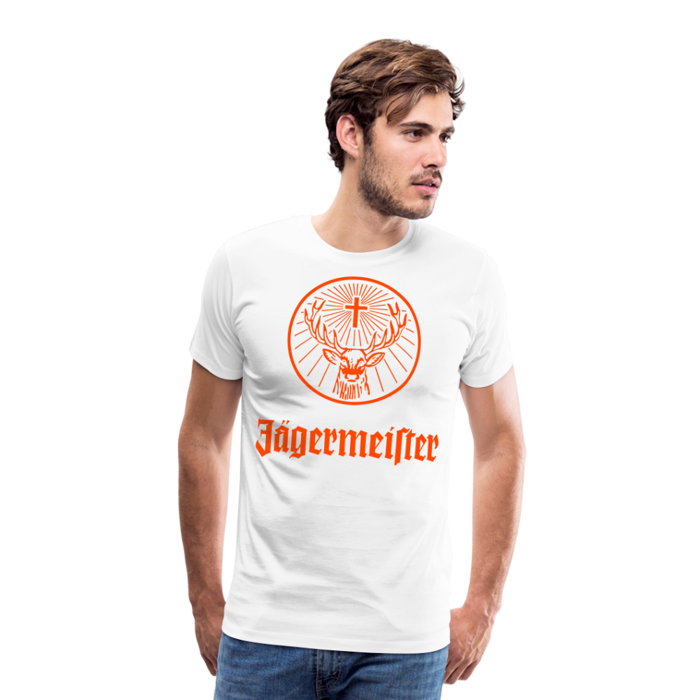 Herren Fashion T-Shirt Rundhals 100 % Baumwolle Sommer Streetwear Tank Top Shirt - Weiß