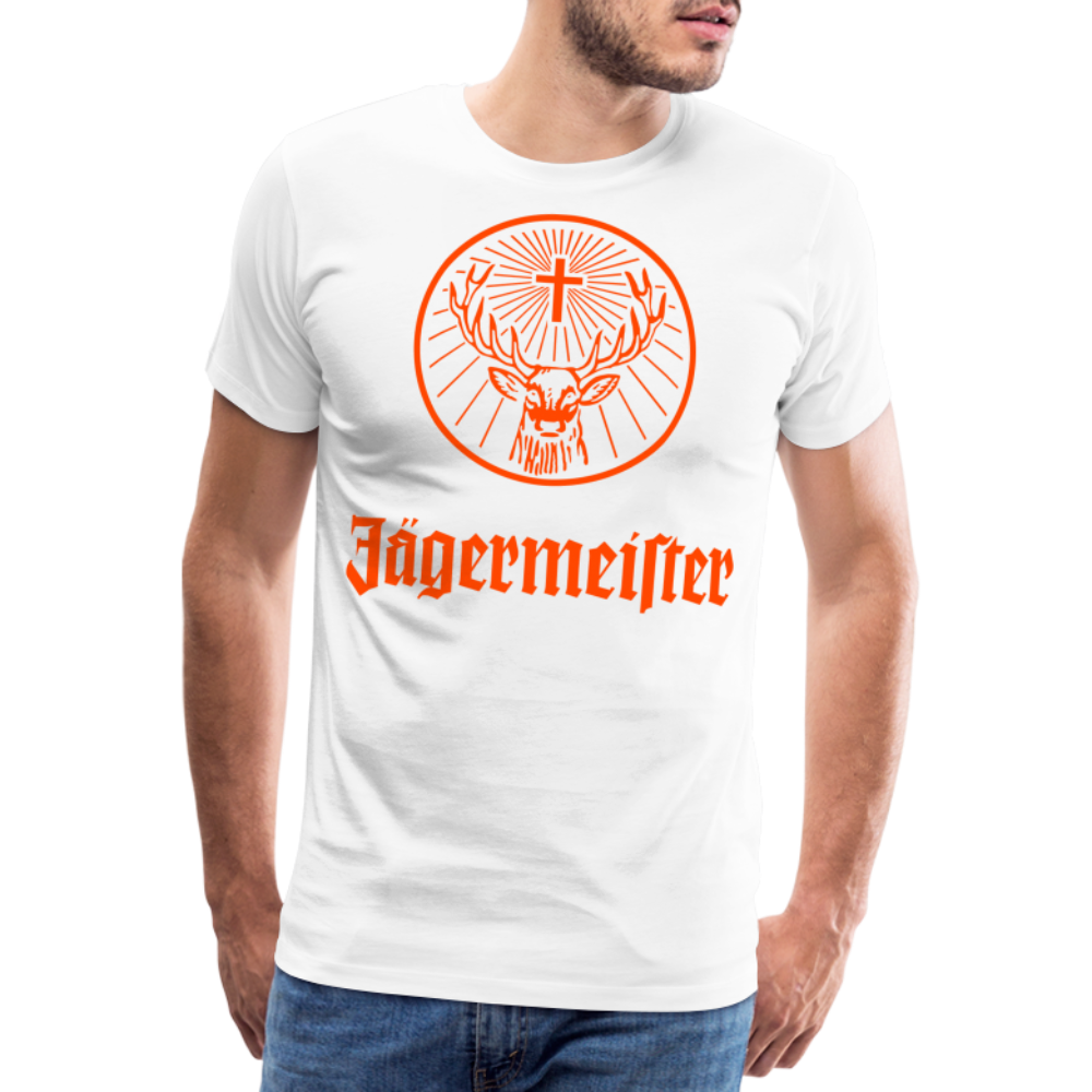Herren Fashion T-Shirt Rundhals 100 % Baumwolle Sommer Streetwear Tank Top Shirt - Weiß