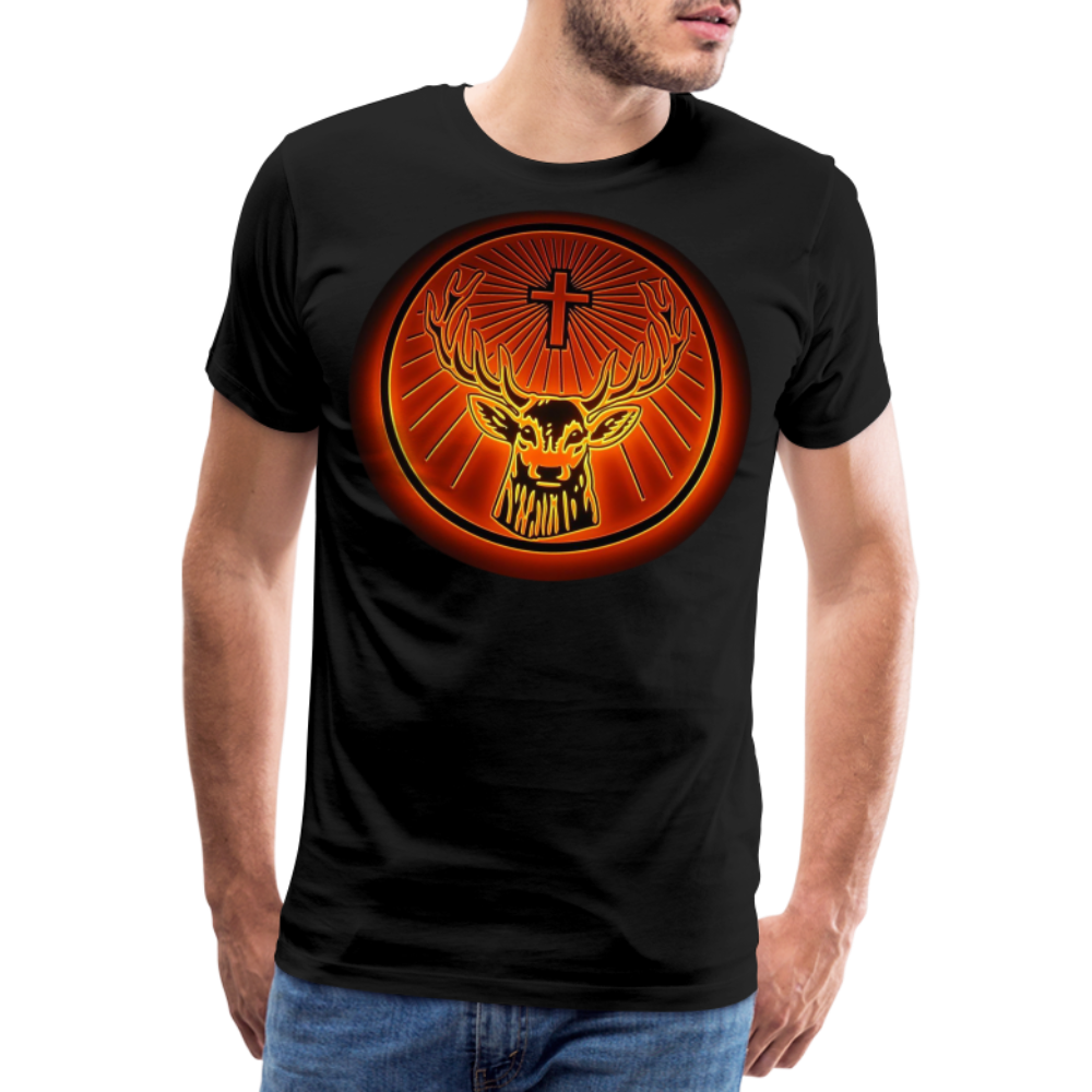 Herren Fashion T-Shirt Rundhals 100 % Baumwolle Sommer Streetwear Tank Top Shirt - Schwarz