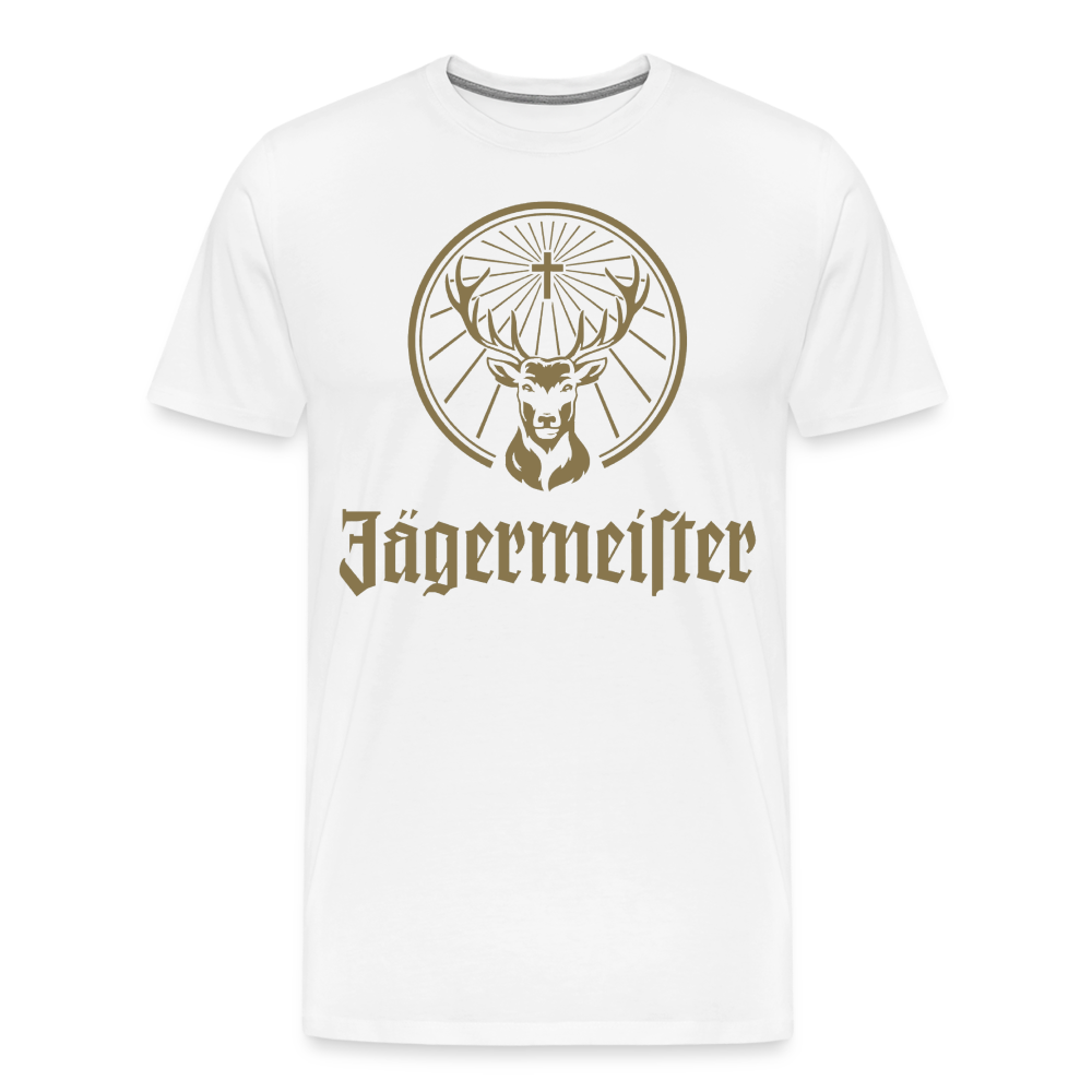 Herren Fashion T-Shirt Rundhals 100 % Baumwolle Sommer Streetwear Tank Top Shirt - Weiß