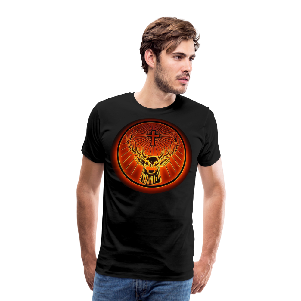 Herren Fashion T-Shirt Rundhals 100 % Baumwolle Sommer Streetwear Tank Top Shirt - Schwarz