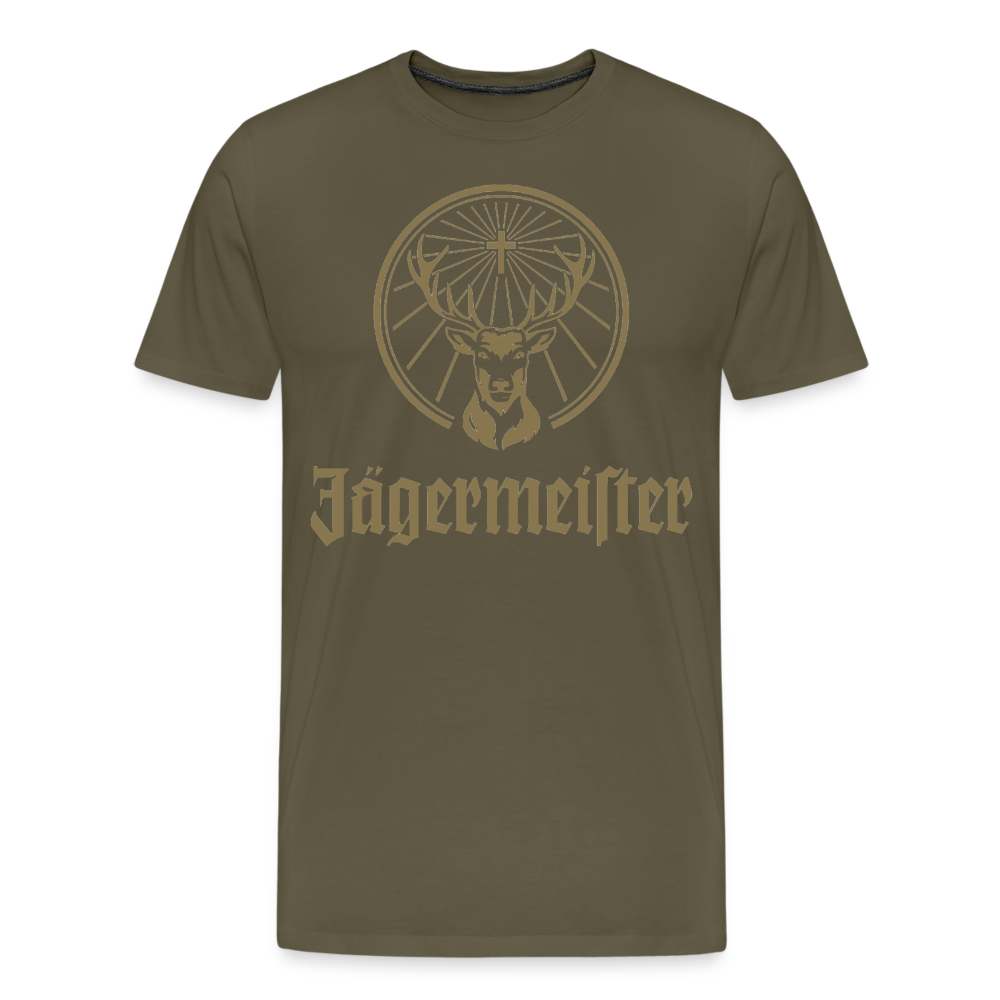 Herren Fashion T-Shirt Rundhals 100 % Baumwolle Sommer Streetwear Tank Top Shirt - Khaki