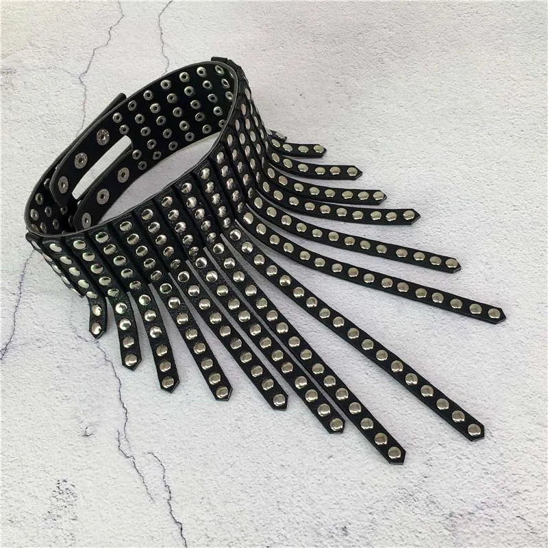Sexy Halsband Harness Kette BH Gürtel  Punk Goth Frauen Bdsm Bondage Chocker