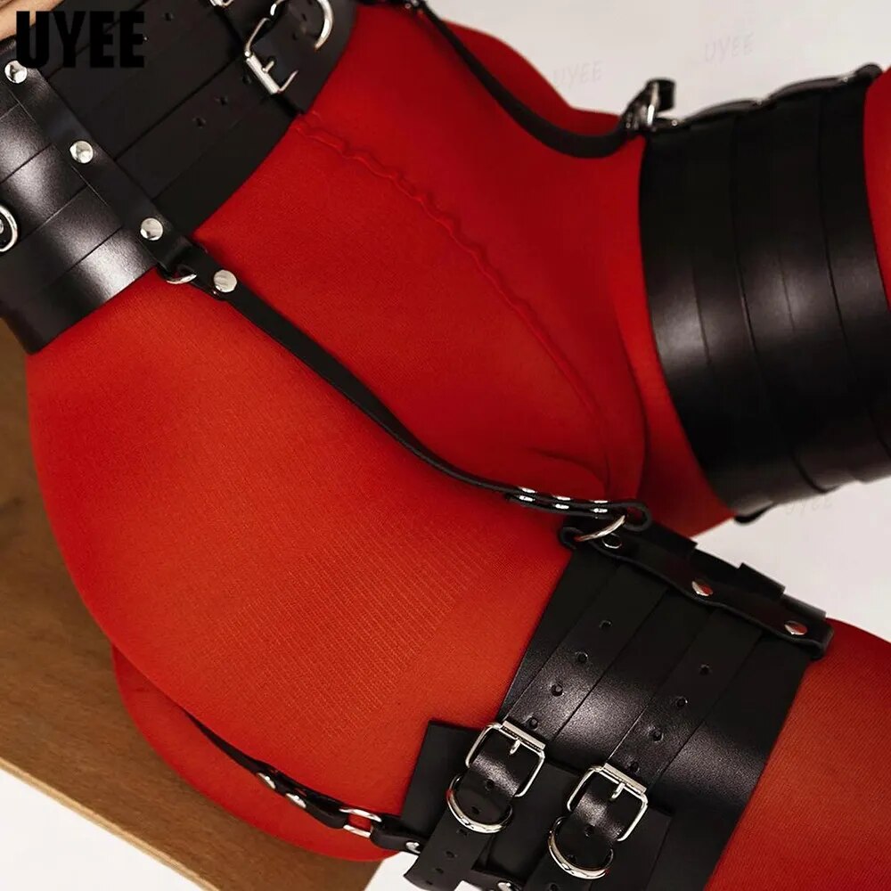 Sexy Harness Kette BH Gürtel Toys Punk Goth Frauen Bdsm Bondage Dessous