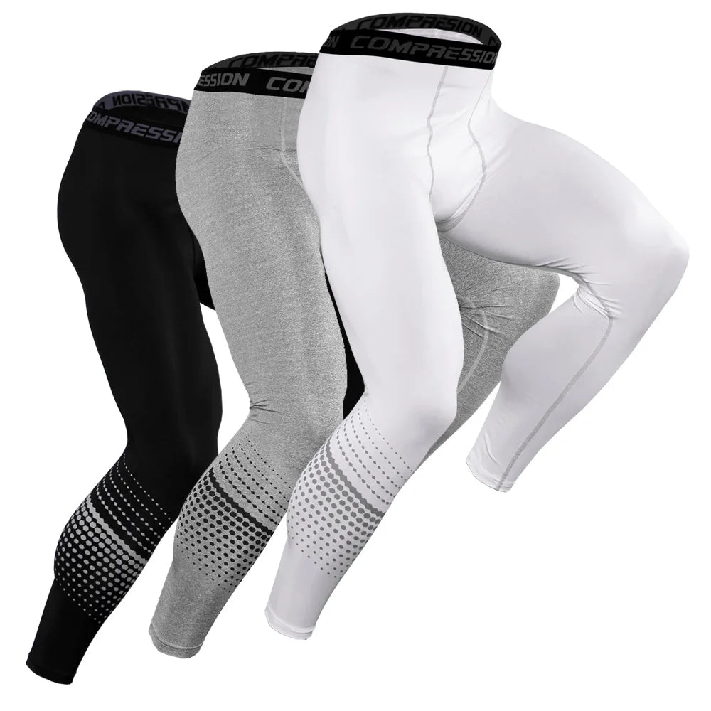 Herren Leggings Sporthose Jogginghose Trainingshose Lauf Hose Kompressionshose
