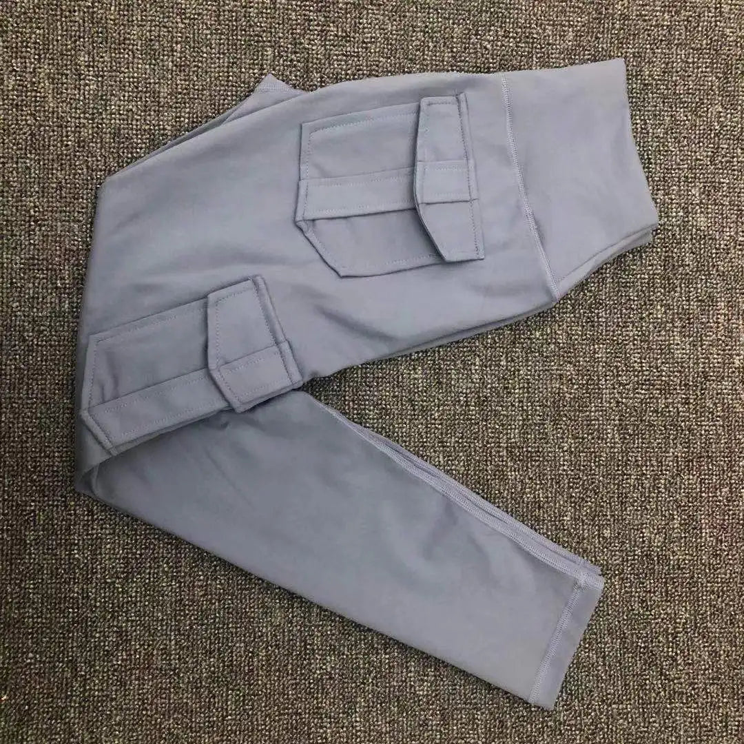 Yoga Leggings Push Up Hohe Taille Sexy Damen Sport Fitness Gym Stretchhose Hose