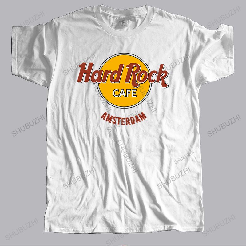 Herren Fashion Hard Rock Cafe 3D T-Shirt Rundhals Unisex Sommer Streetwear