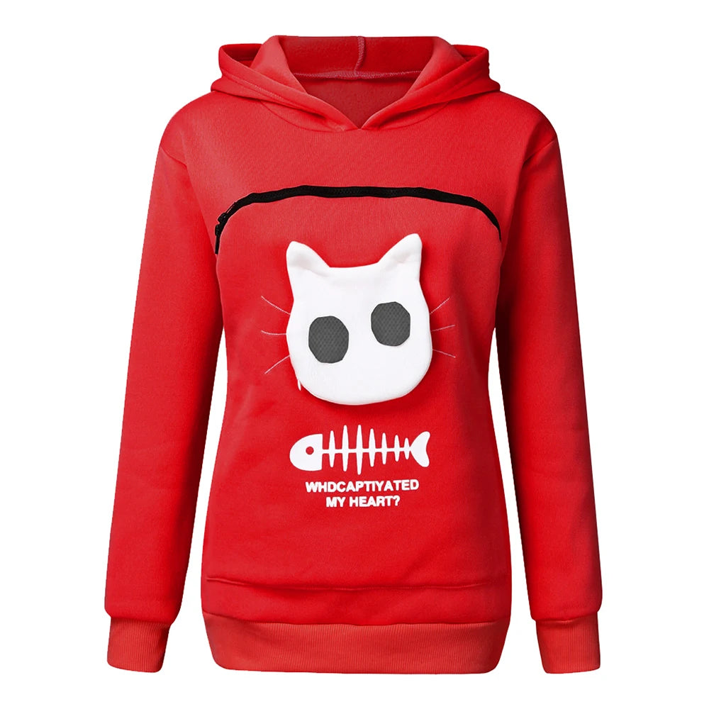 Damen Kapuzenpullover Unisex Hoodie Pulli Kapuzenpulli Streetwear Pullover