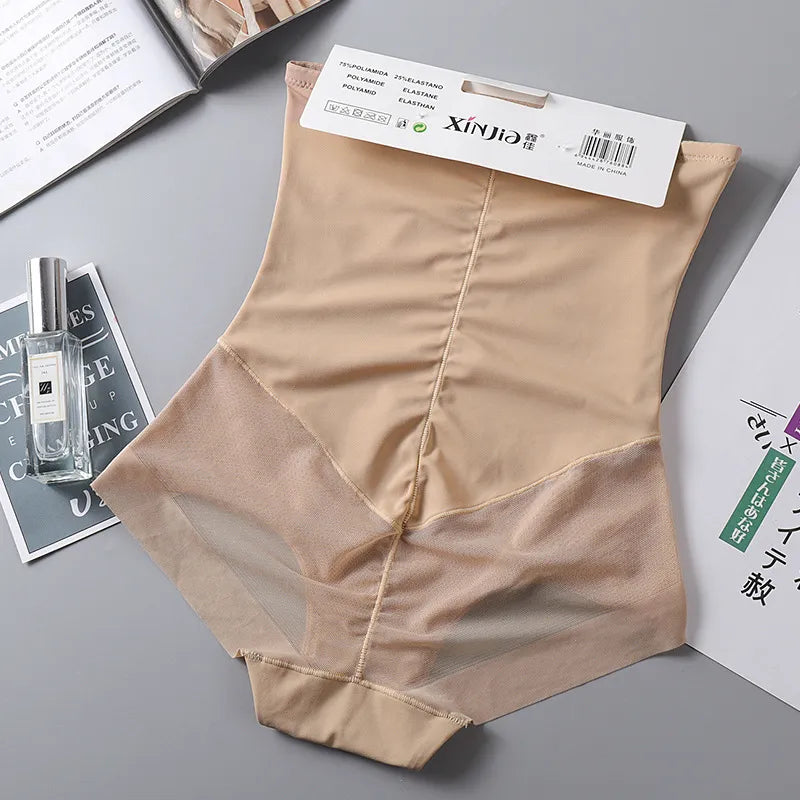 Damen Figurform Bauchweg Miederhose Hohe Taille Miederslip Shapewear Bodyshaper
