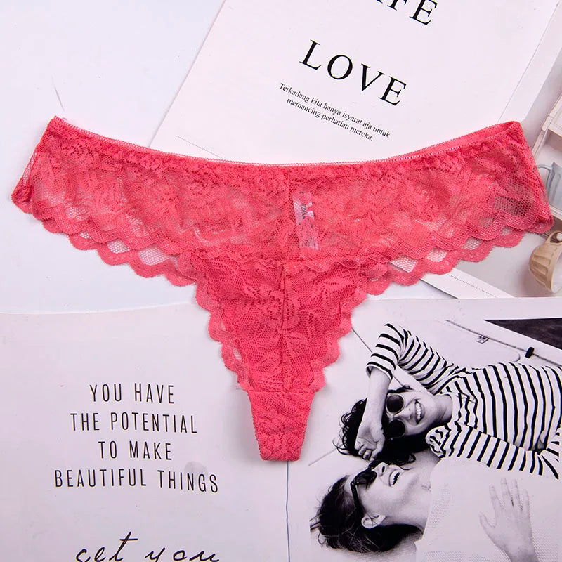 Frauen Tanga String Höschen Sexy Schlüpfer Slip Dessous Unterwäsche