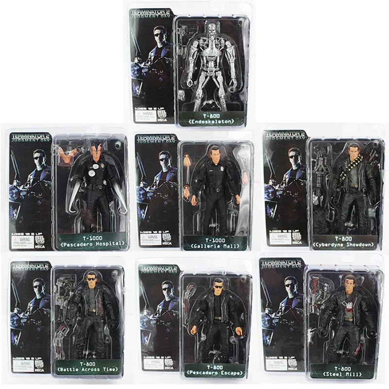 Terminator T-800 T-1000 Action Figur Model Spielzeug Figuren 18cm Action-figur