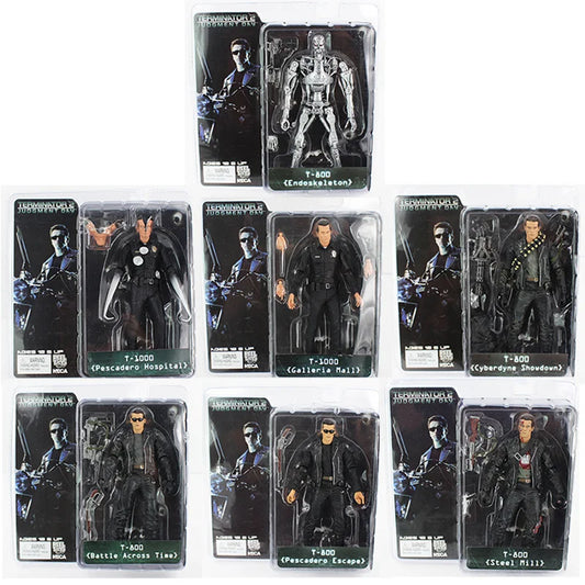Terminator T-800 T-1000 Action Figur Model Spielzeug Figuren 18cm Action-figur