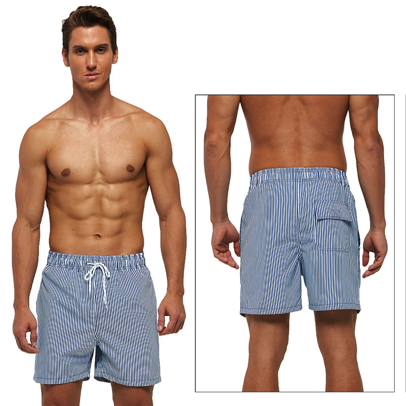 Herren Badehose Badeshort Kurze Hose Shorts Schwimmhose 100% Polyester NEU
