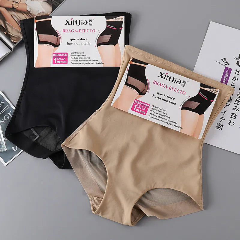 Damen Figurform Bauchweg Miederhose Hohe Taille Miederslip Shapewear Bodyshaper