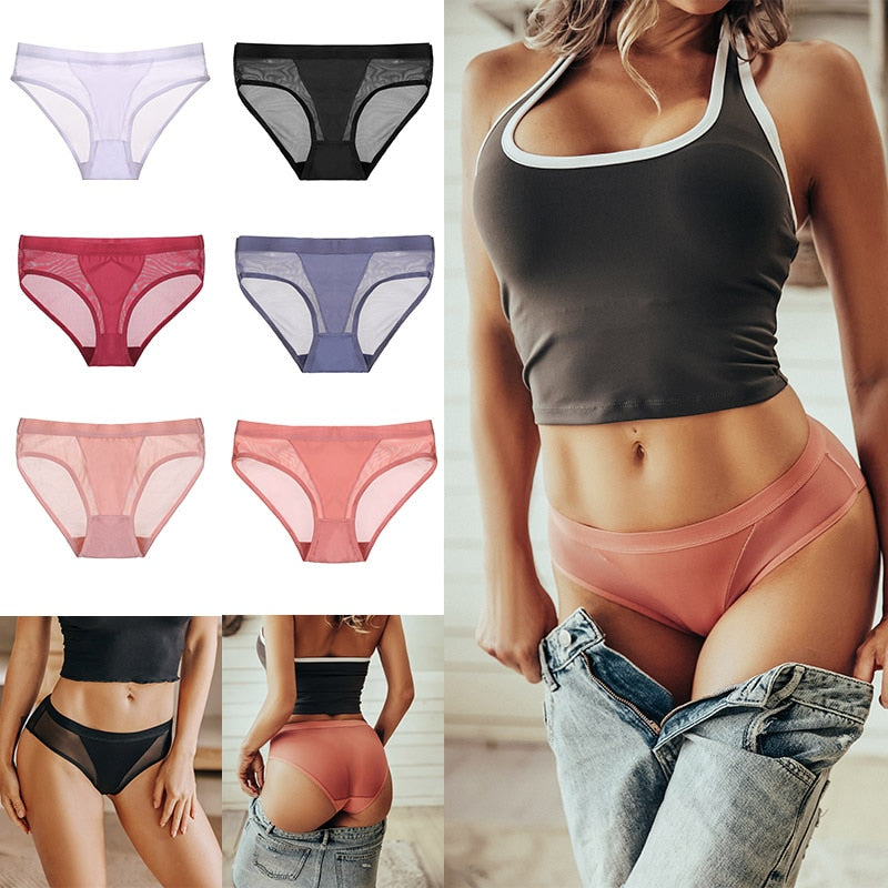 3Stk Frauen Spitze Tanga G-String Höschen Sexy Schlüpfer Slip Dessous Unterwäsche