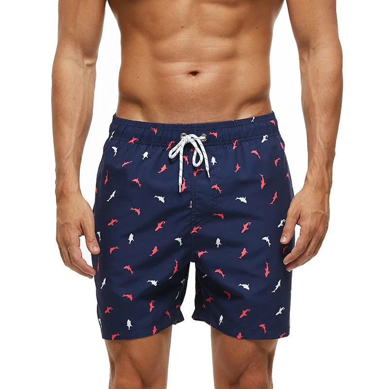Herren Badehose Badeshort Kurze Hose Shorts Schwimmhose 100% Polyester NEU