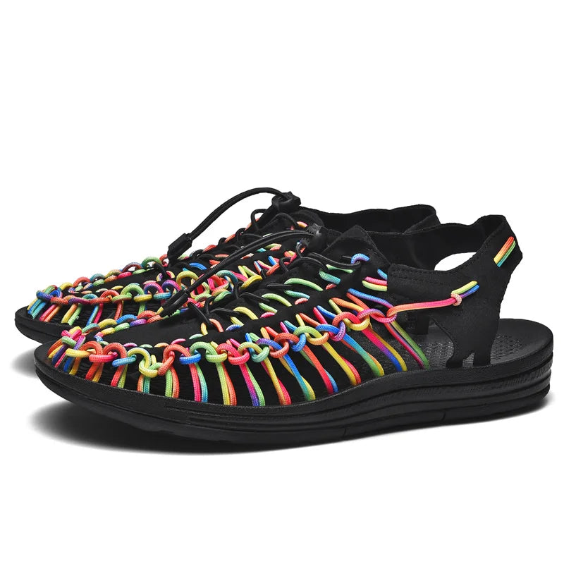 Männer Sandalen Freizeitschuhe Strandschuhe Sandaletten Slipper Damen Sneaker