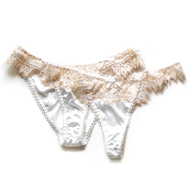 Frauen Spitze Tanga String Höschen Sexy Schlüpfer Slip Dessous Unterwäsche