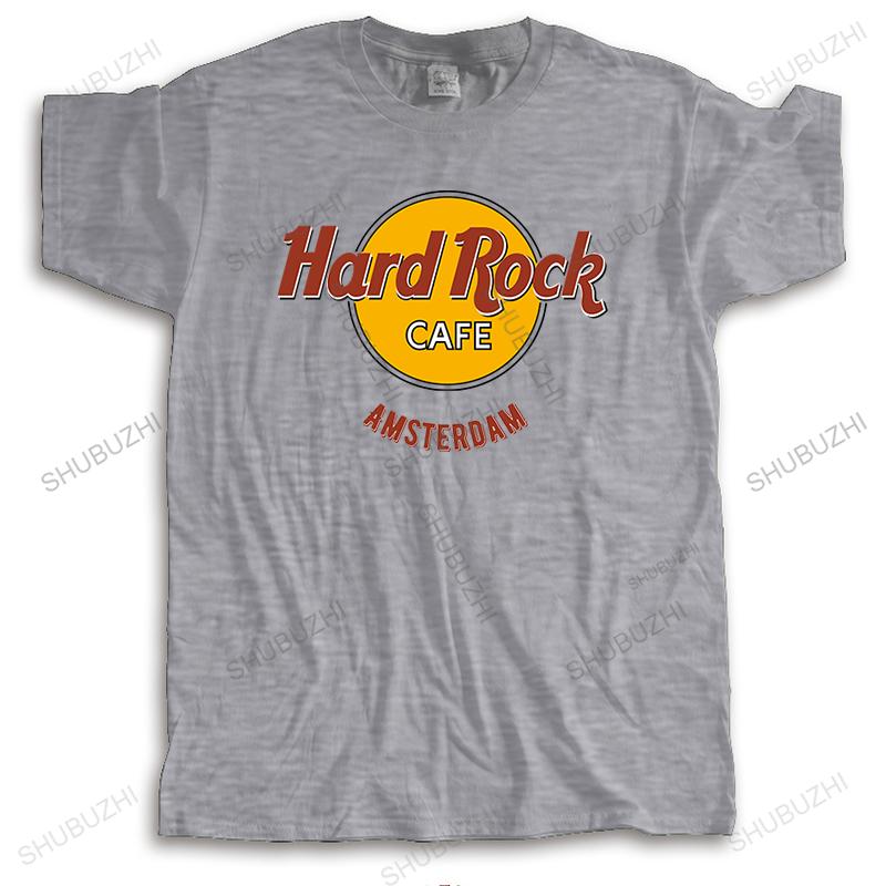 Herren Fashion Hard Rock Cafe 3D T-Shirt Rundhals Unisex Sommer Streetwear