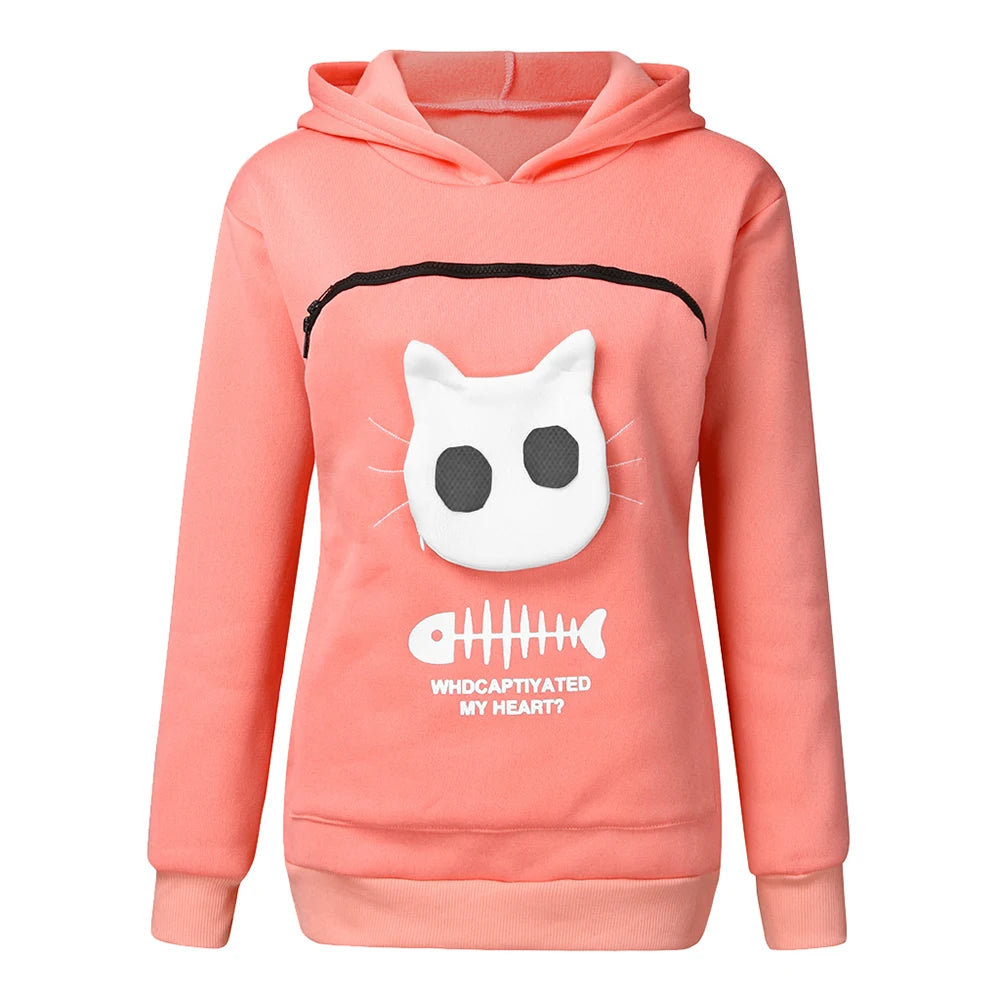 Damen Kapuzenpullover Unisex Hoodie Pulli Kapuzenpulli Streetwear Pullover