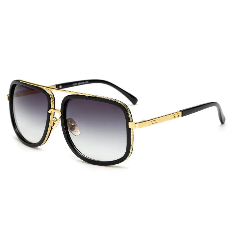 Herren Designer Sonnenbrille Polarisierte Pilotenbrille Retro Brille UV400
