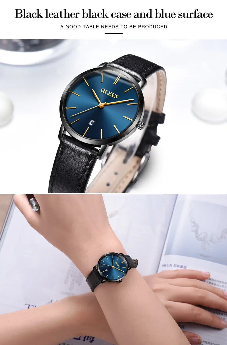 Orologio da Polso Donna Quarzo Quadrante Acciaio Inossidabile Classico Elegante