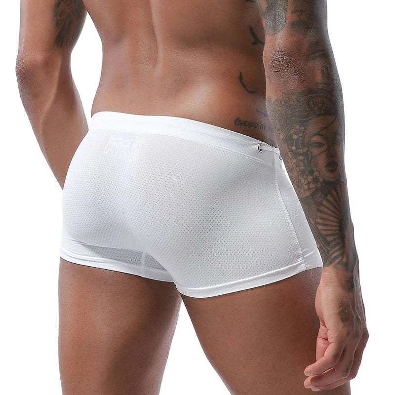 Costume Mare Uomo Pantaloncini corti Boxer Shorts Bagno Slip Interno Piscina