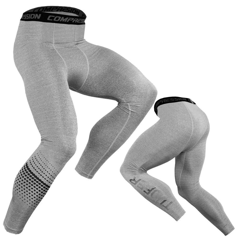 Herren Leggings Sporthose Jogginghose Trainingshose Lauf Hose Kompressionshose