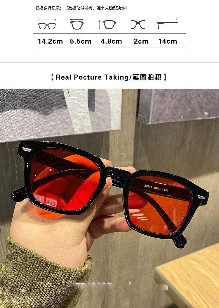 2024 RMM Marke hochwertige neue Polygon Meter Nagel quadratische Sonnenbrille Mode Männer Hip Hop Brille Retro Sonnenbrille Frauen