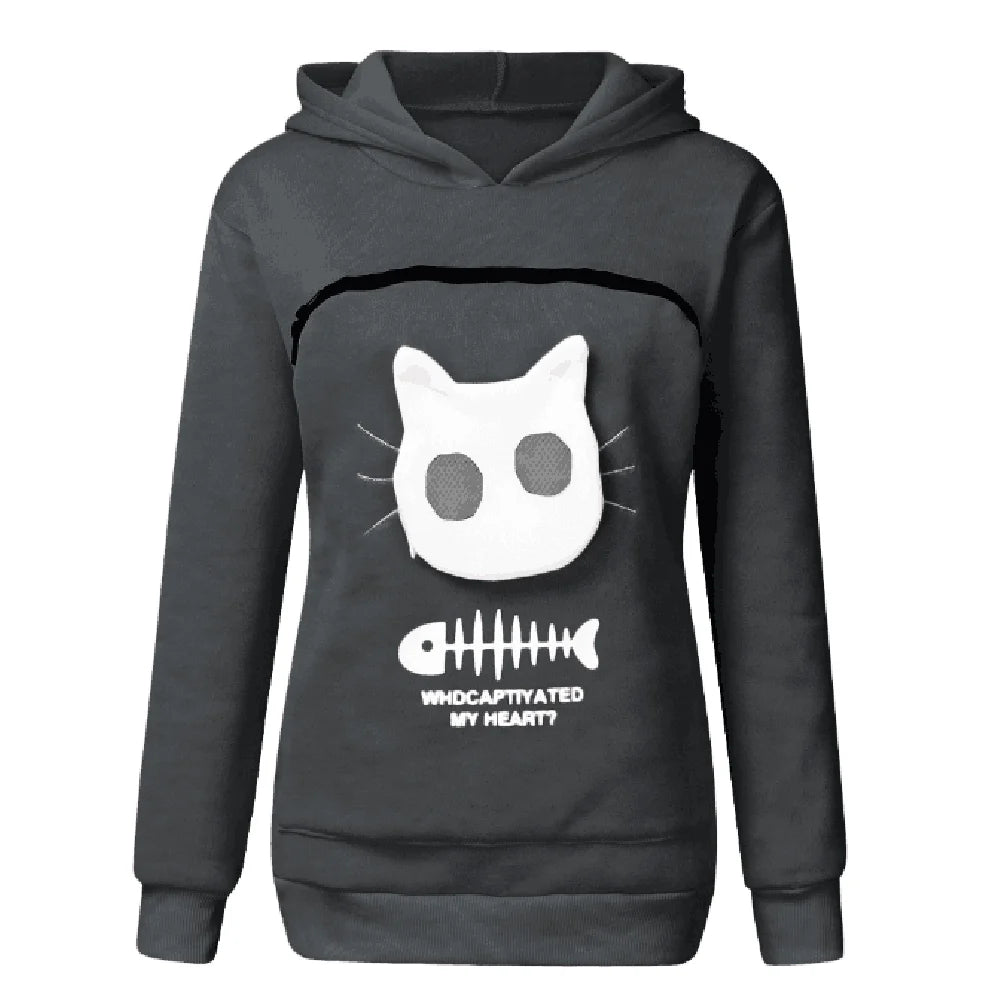 Damen Kapuzenpullover Unisex Hoodie Pulli Kapuzenpulli Streetwear Pullover
