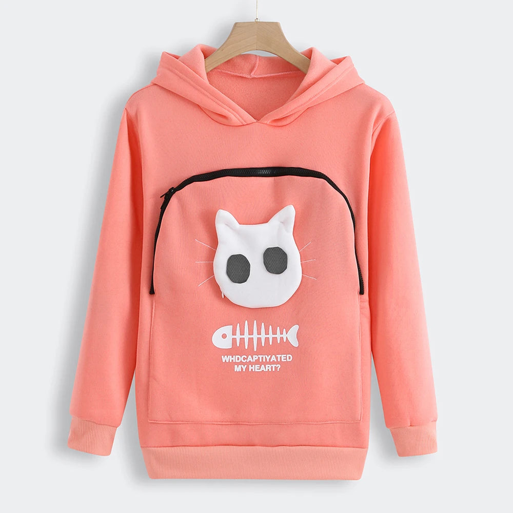 Damen Kapuzenpullover Unisex Hoodie Pulli Kapuzenpulli Streetwear Pullover