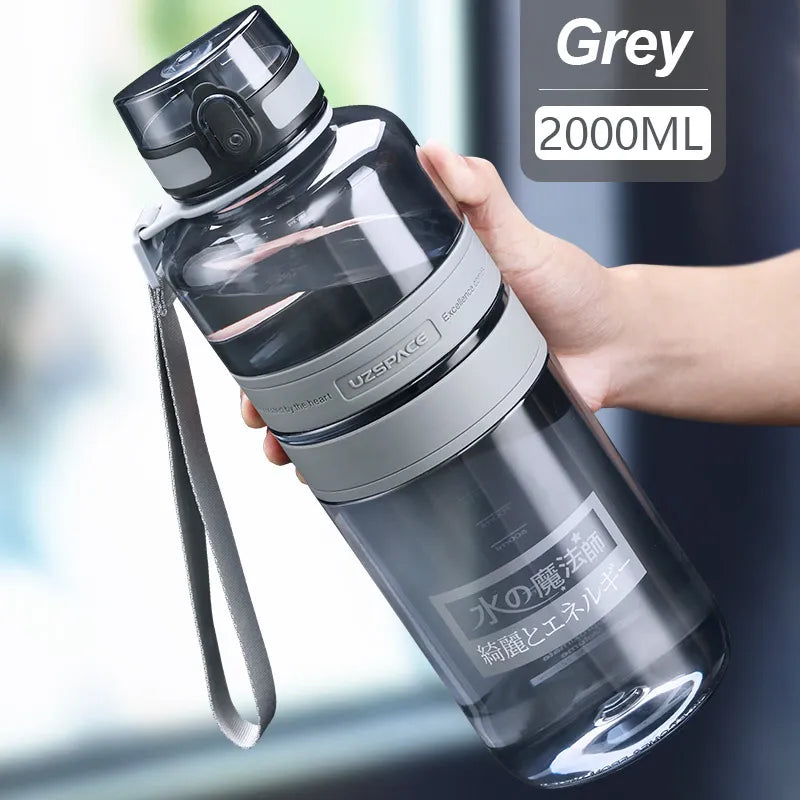 1.5L 2L Trinkflasche Sportflasche Tritan Wasserflasche Getränkeflasche BPA-frei