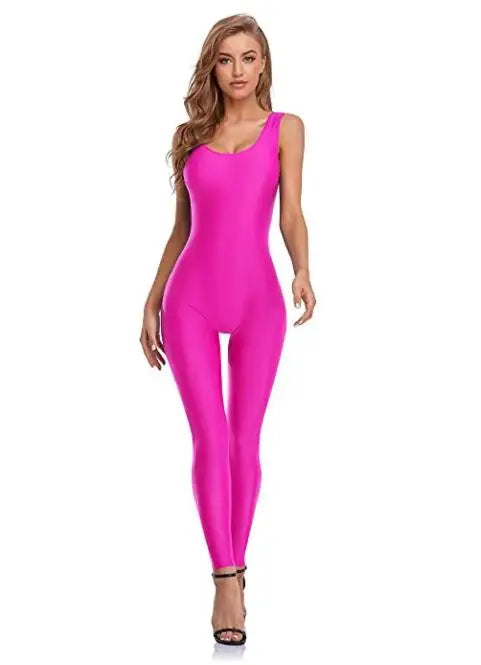 Damen Overall Bodycon Jumpsuit Streetwear Fitness-Strampler Playsuit Leggins