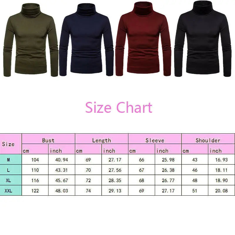 Herren Rollkragen Pullover Sweatshirt Pulli Zipper Sweater Shirt Langarmshirt