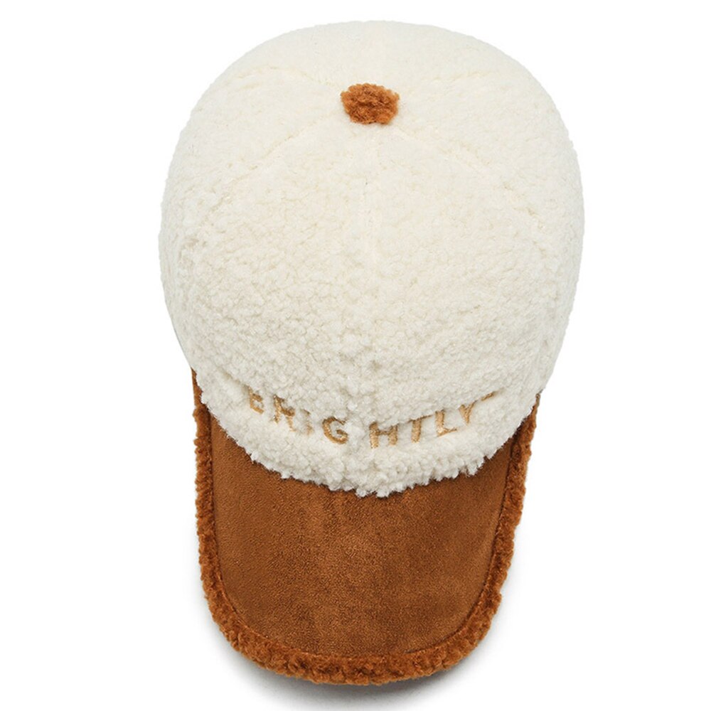 Warme Baseball Cap Damen Wintermütze Teddy Mütze Kappe Hut Unisex