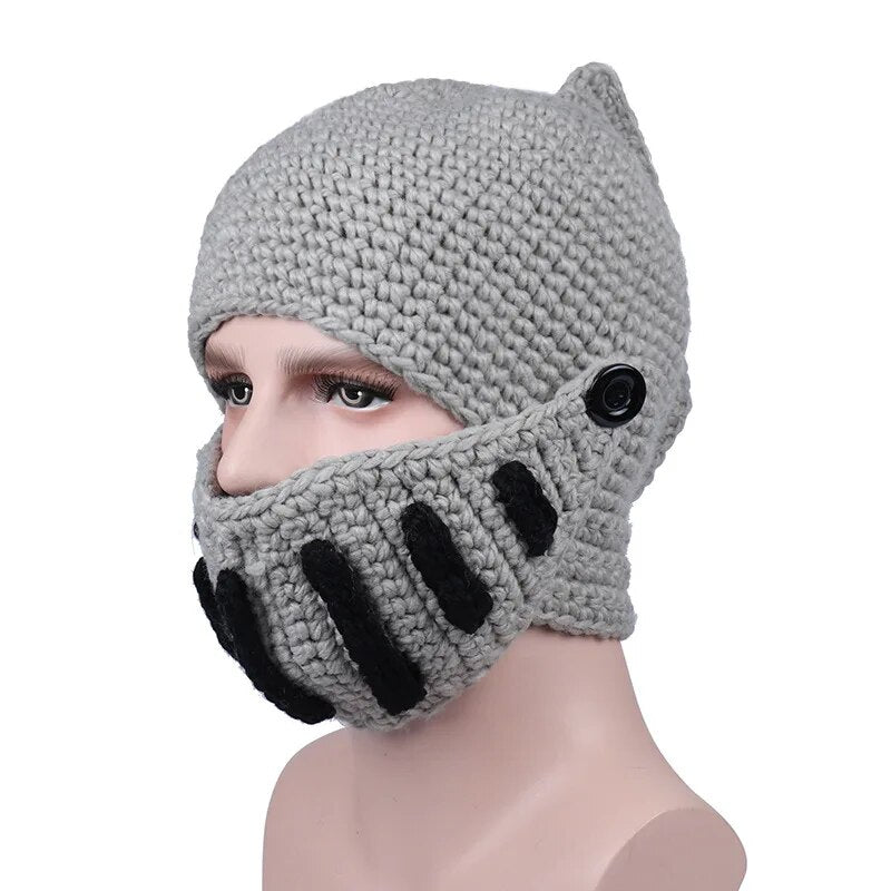 Warme Herren Damen Wintermütze Sparta Woll Mütze Strickmütze Kappe Hut Unisex