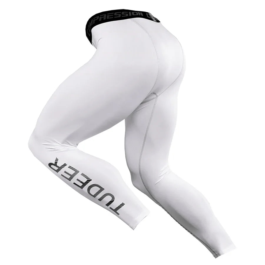 Herren Leggings Sporthose Jogginghose Trainingshose Lauf Hose Kompressionshose