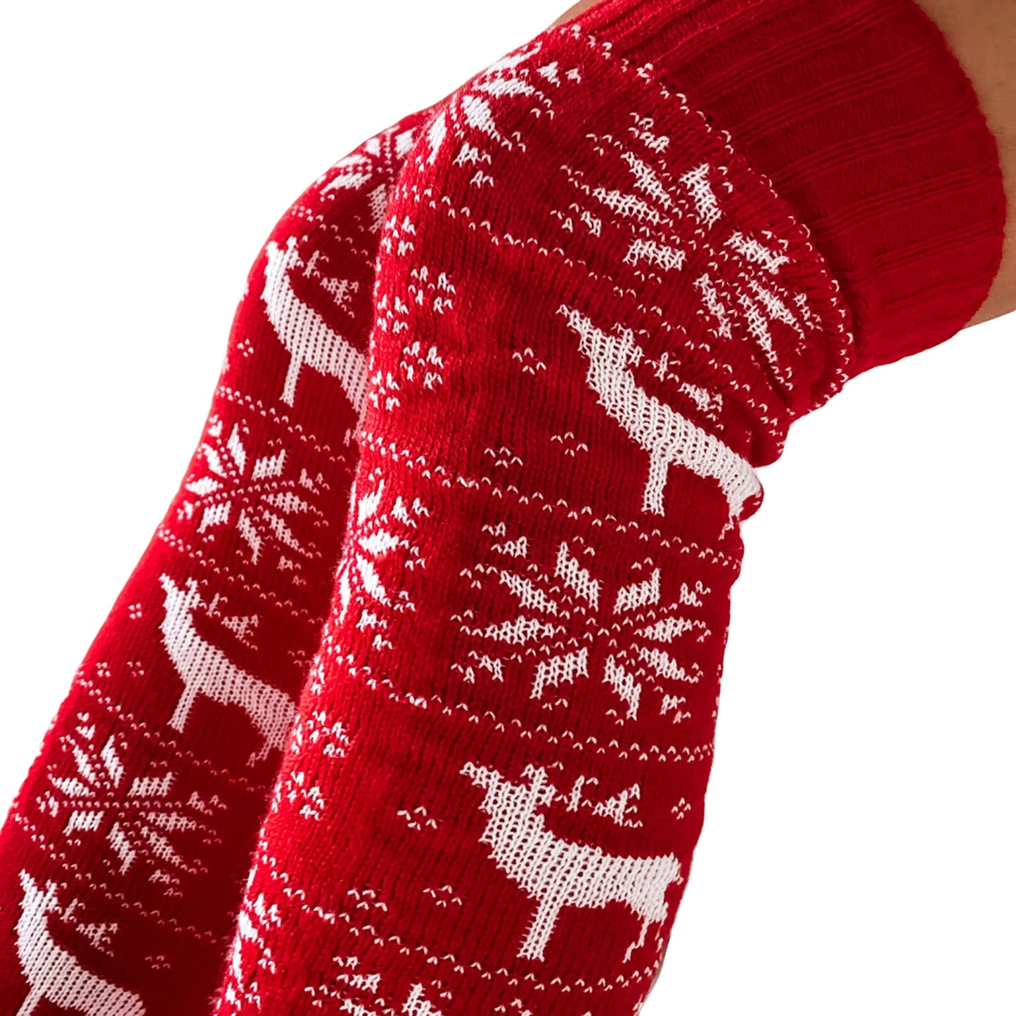 Weihnacht Stulpen Beinwärmer Beinstulpen Beinlinge Häkeln Strümpfe Overknees