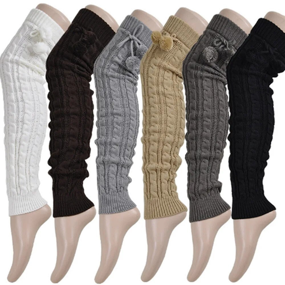 Stulpen Beinwärmer Beinstulpen Beinlinge Häkeln Strümpfe Overknees Lange Socken