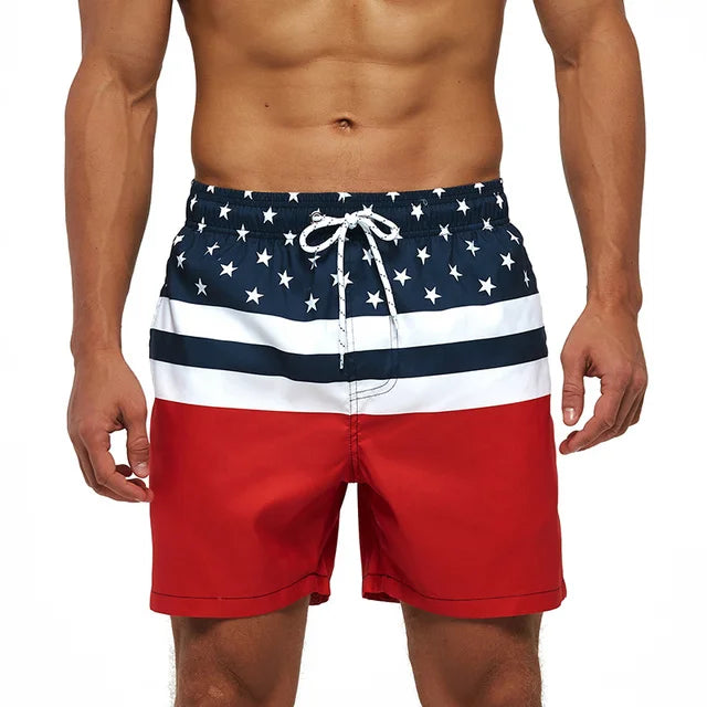 Herren Badehose Badeshort Kurze Hose Shorts Schwimmhose 100% Polyester NEU
