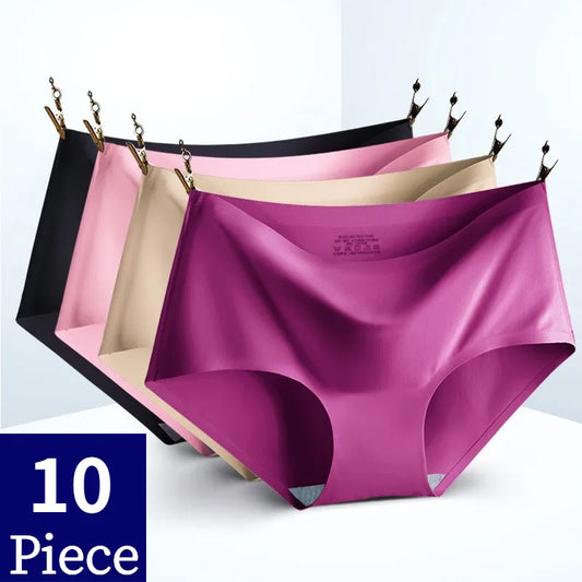 10 Stk Frauen Tanga G-String Höschen Sexy Schlüpfer Slip Unterwäsche Panties