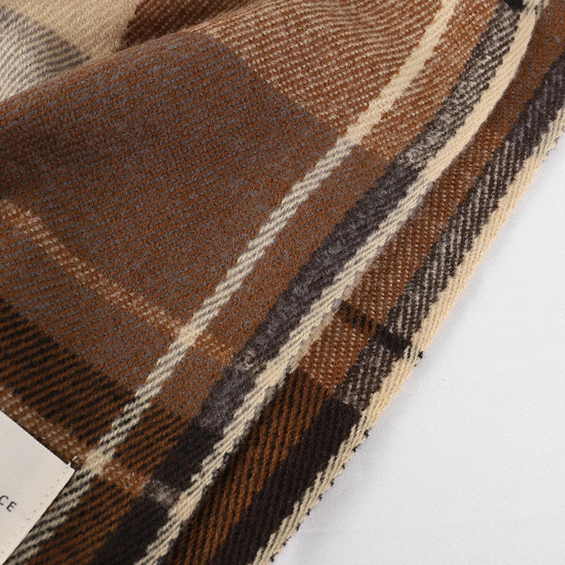 Damen Schal Winterschal Stola Schlauchschal Halstuch Wollschal Strickschal Loop