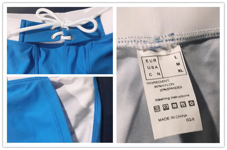 Costume Mare Uomo Pantaloncini corti Boxer Shorts Bagno Slip Interno Piscina