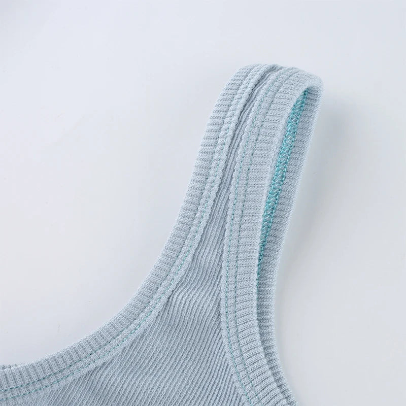 Damen Top Ärmellose Neckholder-Top Tank Top Shirt Trägertop Oberteil Blusen