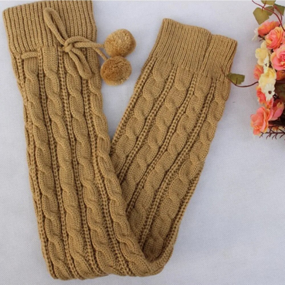 Stulpen Beinwärmer Beinstulpen Beinlinge Häkeln Strümpfe Overknees Lange Socken