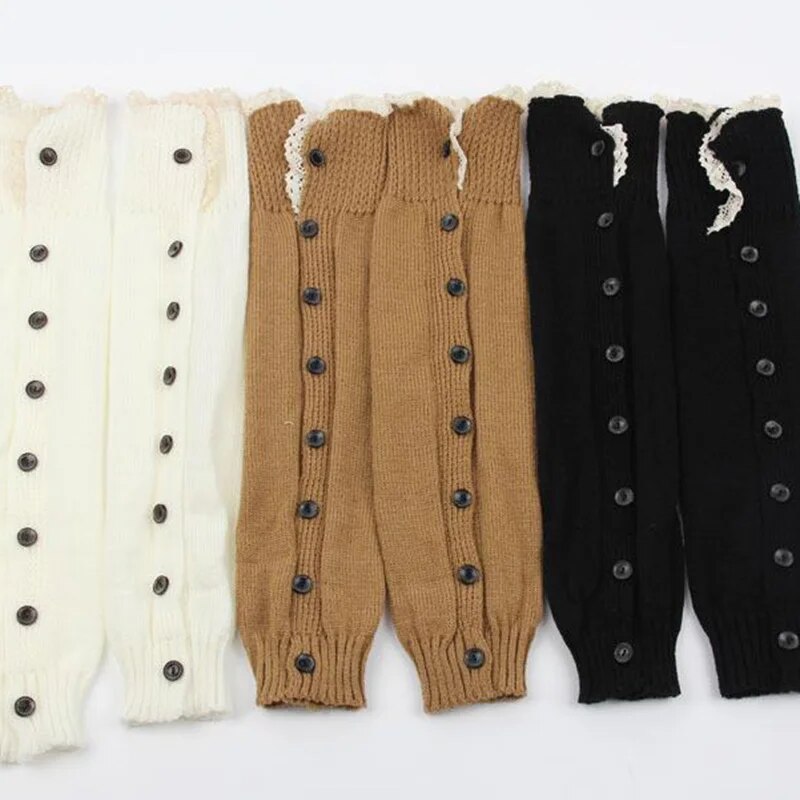 Stulpen Beinwärmer Beinstulpen Beinlinge Häkeln Strümpfe Overknees Lange Socken