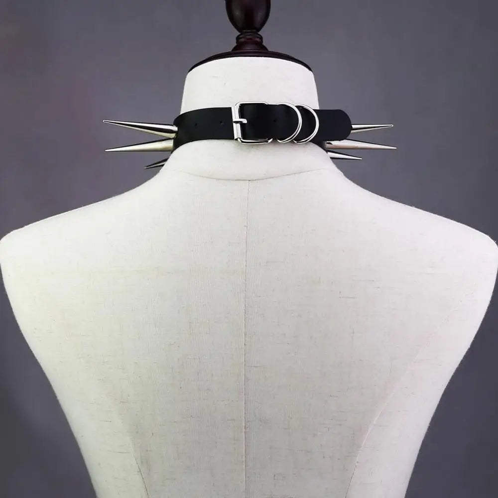 Sexy Halsband Harness Kette BH Gürtel Punk Goth Frauen Bdsm Bondage Chocker